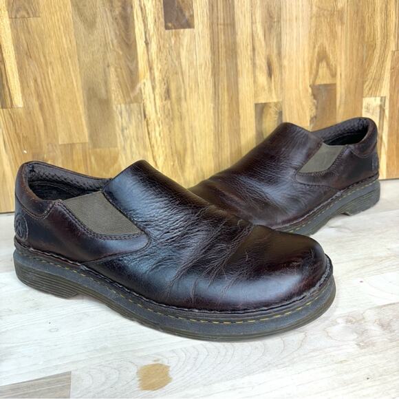 Dr. Martens Brown Leather Orsen Slip On Loafer 10
